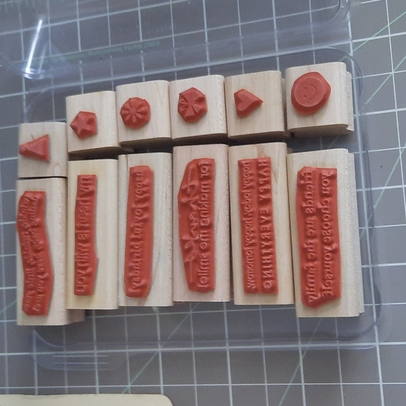 Small Sayings Stampin Up set of 12 - Picture 2 of 3